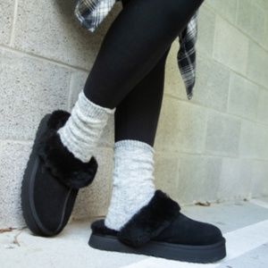 Disquette Platform UGG Slippers